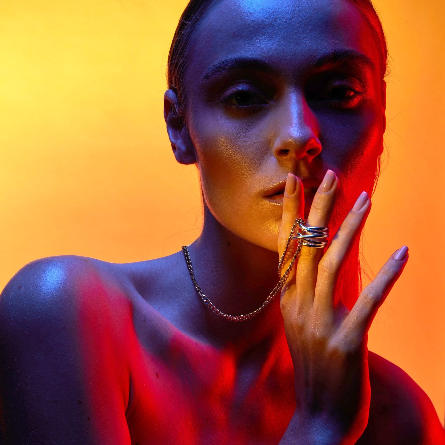 COLLIER LOUA ARGENT MASSIF