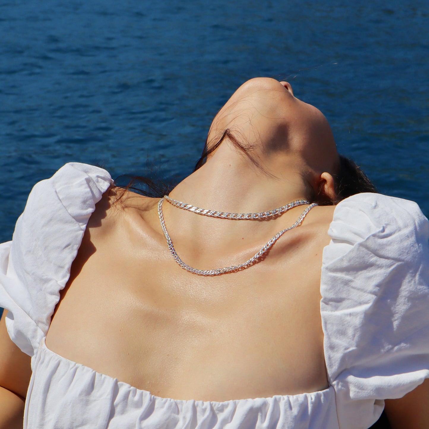 COLLIER CHAINS ARGENT MASSIF