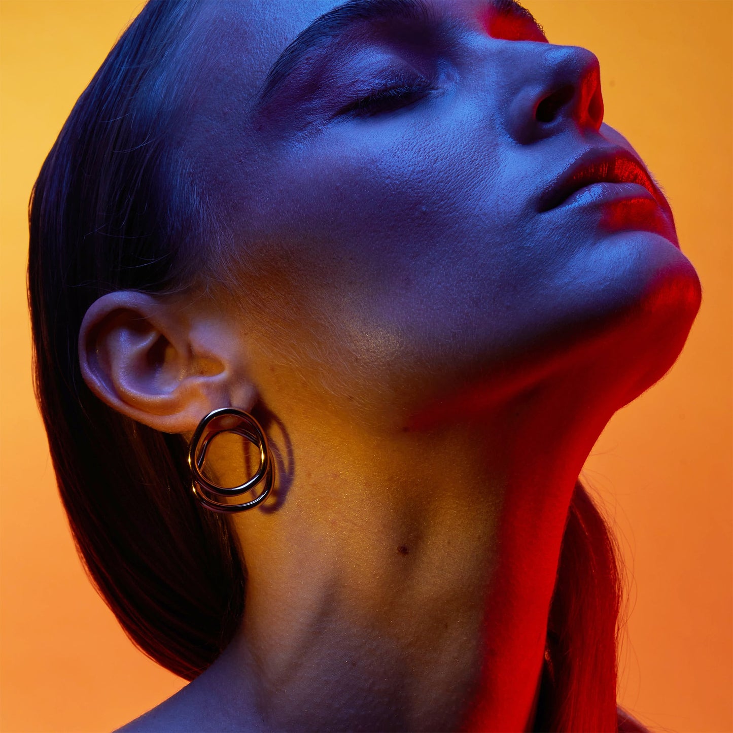 BOUCLES D'OREILLES OVA VERMEIL